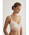 BRALETTE MATERNAL ENCAJE ESTAMPADO CON COPA FOAM EXTRAÍBLE