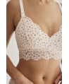 BRALETTE MATERNAL ENCAJE ESTAMPADO CON COPA FOAM EXTRAÍBLE