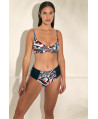 CONJUNTO SUJETADOR FORRADO CAPACIDAD CON AROS CON BRAGUITA BIKINI ALTO