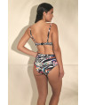 CONJUNTO SUJETADOR FORRADO CAPACIDAD CON AROS CON BRAGUITA BIKINI ALTO