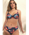 CONJUNTO SUJETADOR FORRADO CAPACIDAD CON AROS CON BRAGUITA BIKINI MIDI