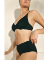 CONJUNTO SUJETADOR FORRADO CAPACIDAD CON AROS CON BRAGUITA BIKINI ALTO