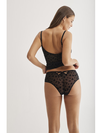 PACK: CAMISETA TIRANTES CON COULOTTE MESH FLOCLADO