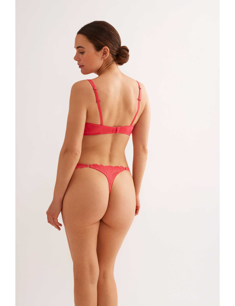 CONJUNTO SUJETADOR PUSH UP CON TANGA