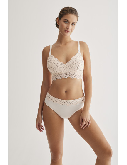 BRALETTE MATERNAL ENCAJE ESTAMPADO CON COPA FOAM EXTRAÍBLE