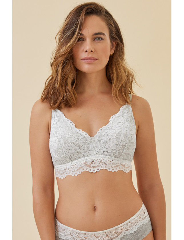 BRALETTE MATERNAL DE ENCAJE