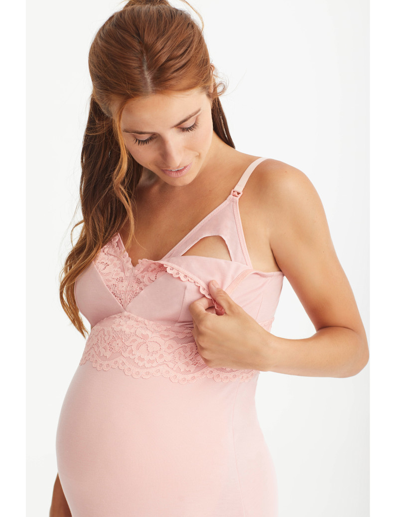 CAMISOLA MATERNAL TIRANTES MODAL