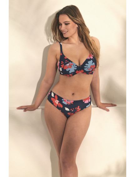 CONJUNTO SUJETADOR FORRADO CAPACIDAD CON AROS CON BRAGUITA BIKINI MIDI