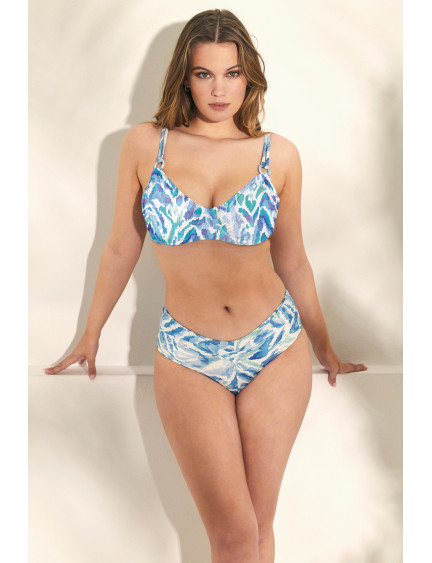 CONJUNTO SUJETADOR FORRADO CAPACIDAD CON AROS CON BRAGUITA BIKINI MIDI