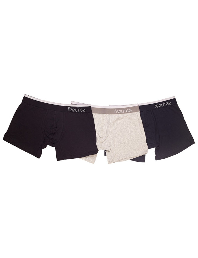 BOXERS ALGODON PACKS DE 3 UNIDADES