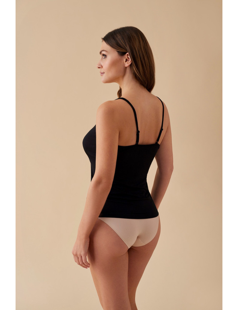 CAMISETA TÉRMICA MODAL CON LANA TIRANTES