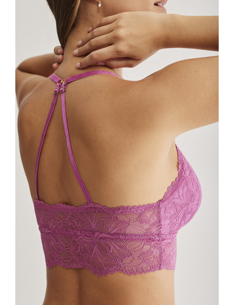 BRALETTE ENCAJE CON COPA FOAM EXTRAÍBLE