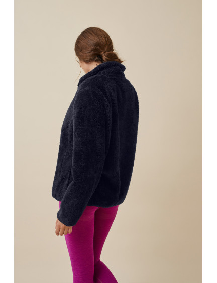 CHAQUETA CORTA PELUDA DEPORTE