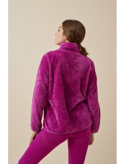 CHAQUETA CORTA PELUDA DEPORTE