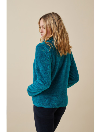 CHAQUETA CORTA PELUDA DEPORTE