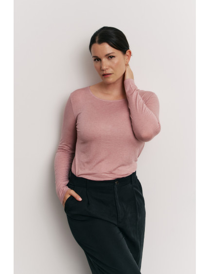 CAMISETA TÉRMICA MODAL CON LANA MANGA LARGA