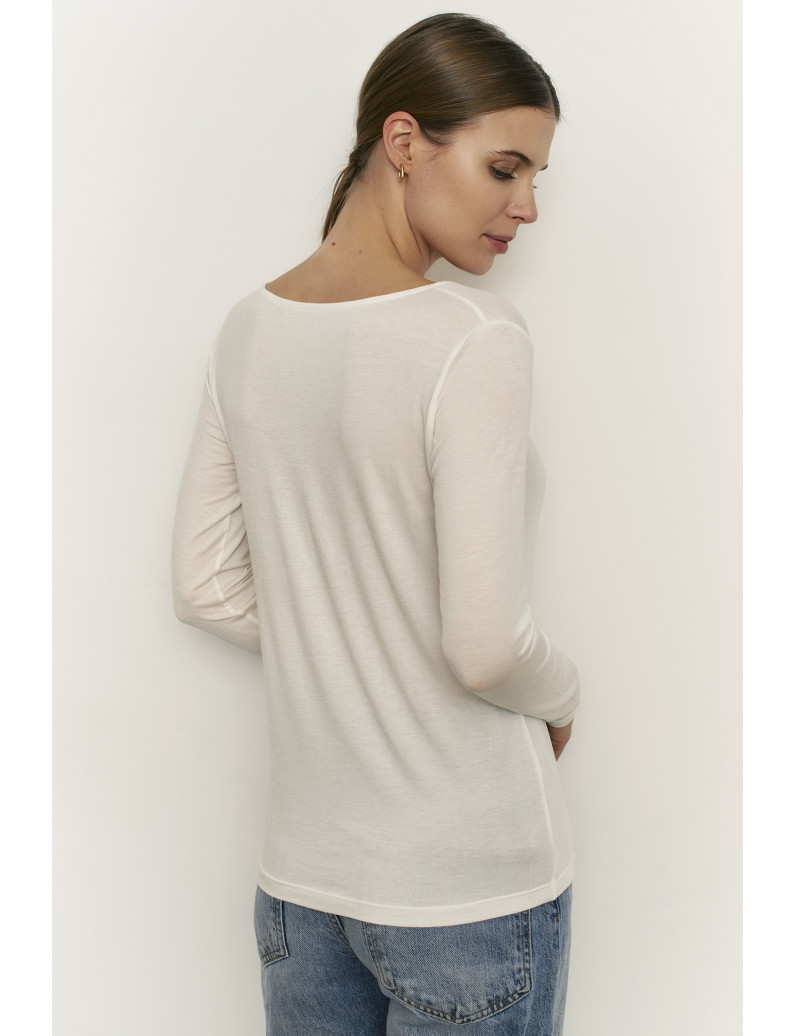 CAMISETA TÉRMICA MODAL CON LANA MANGA LARGA