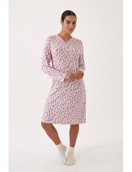 CAMISÓN MANGA LARGA VISCOSA