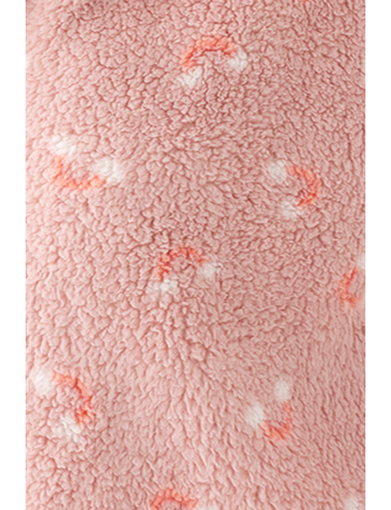 MANTA REALIZADA CON TEJIDO CALENTITO BORREGUITO DE ESTAMPADO ARCO IRIS. COMBÍNALO CON TU PIJAMA FAVORITO