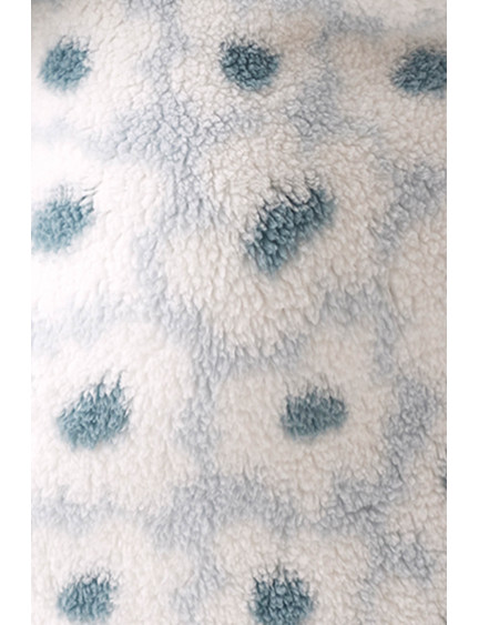 MANTA REALIZADA CON TEJIDO CALENTITO BORREGUITO DE ESTAMPADO FLOR. COMBÍNALO CON TU PIJAMA FAVORITO