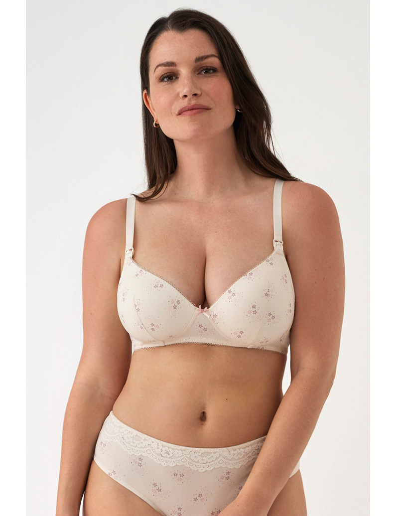 SUJETADOR RELLENO MATERNAL SIN AROS MODAL