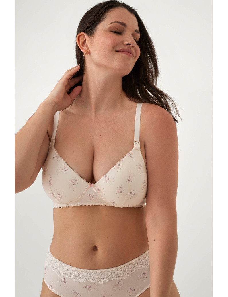 SUJETADOR RELLENO MATERNAL SIN AROS MODAL