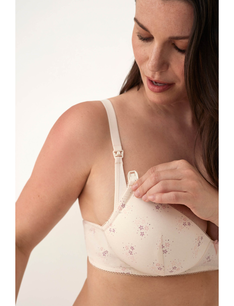 SUJETADOR RELLENO MATERNAL SIN AROS MODAL