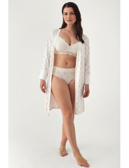 BRALETTE MATERNAL ENCAJE ESTAMPADO CON COPA FOAM EXTRAÍBLE