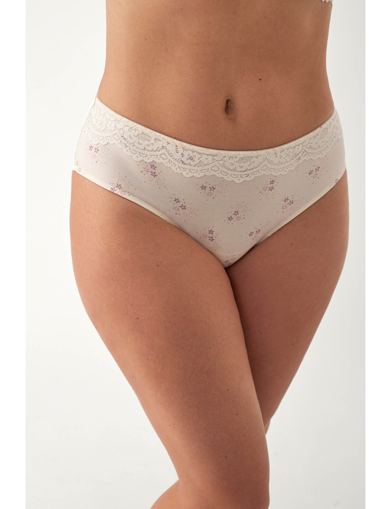 BRAGUITA MATERNAL MODAL Y ENCAJE ESTAMPADO