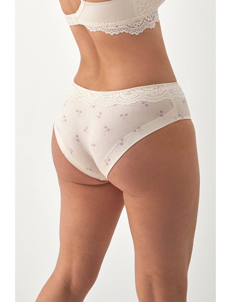 BRAGUITA MATERNAL MODAL Y ENCAJE ESTAMPADO