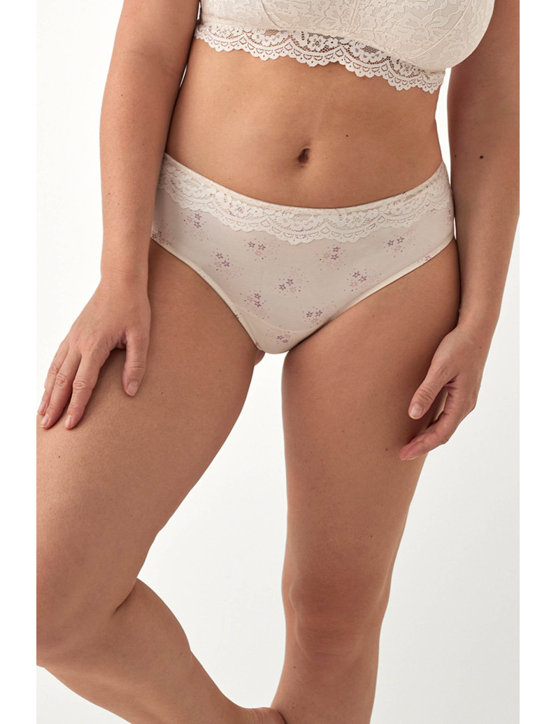 BRAGUITA MATERNAL MODAL Y ENCAJE ESTAMPADO