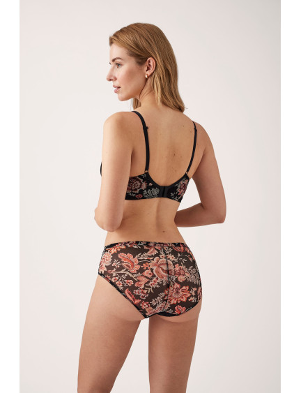 CONJ. SUJETADOR FORRADO MESH CON BIKINI ALTO