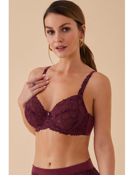 SUJETADOR SIN COPA Y CON ARO CAPACIDAD