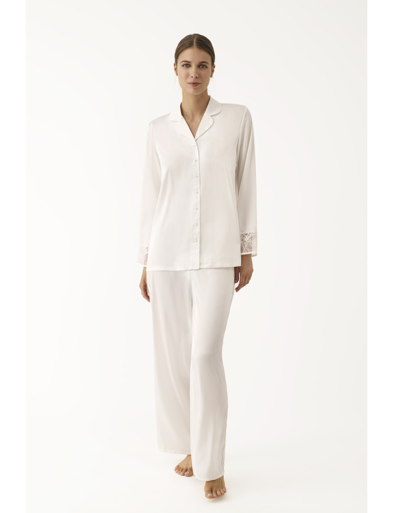 CONJ. ESMOQUIN LENCERO SATÉN ELÁSTICO BELLEZA