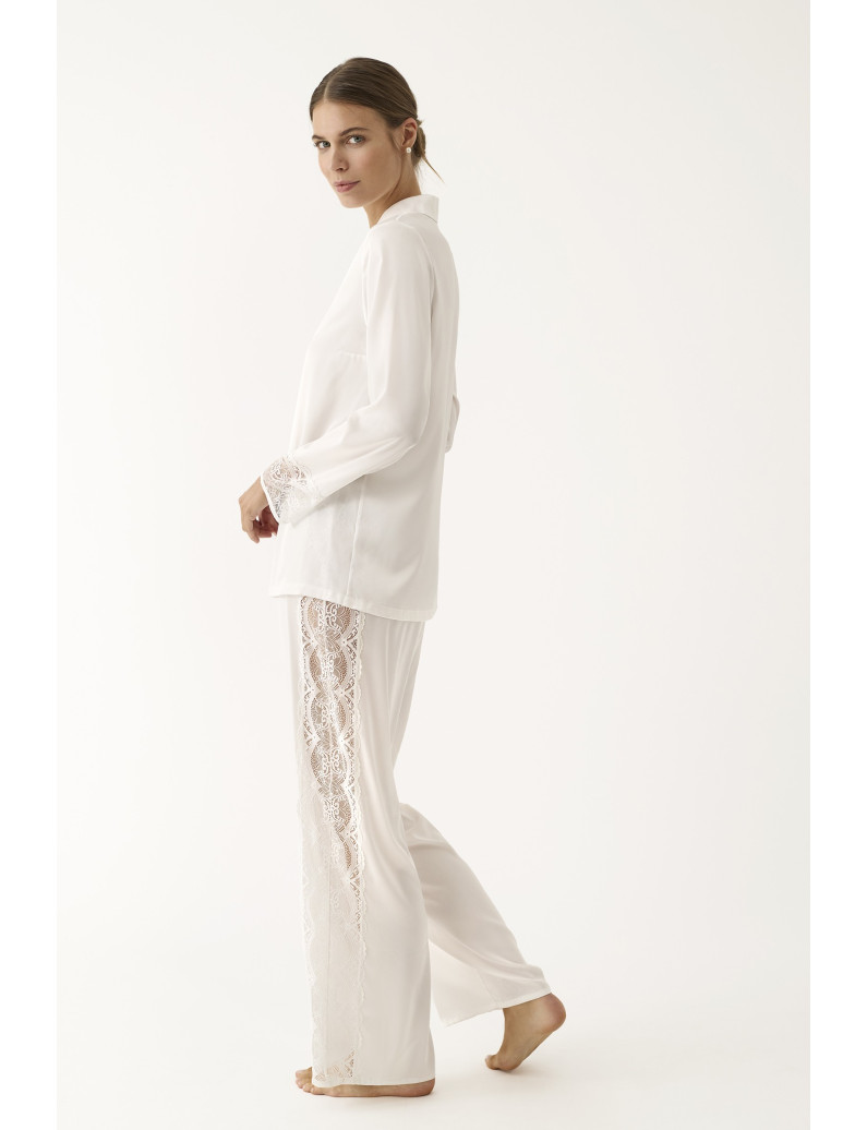 CONJ. ESMOQUIN LENCERO SATÉN ELÁSTICO BELLEZA