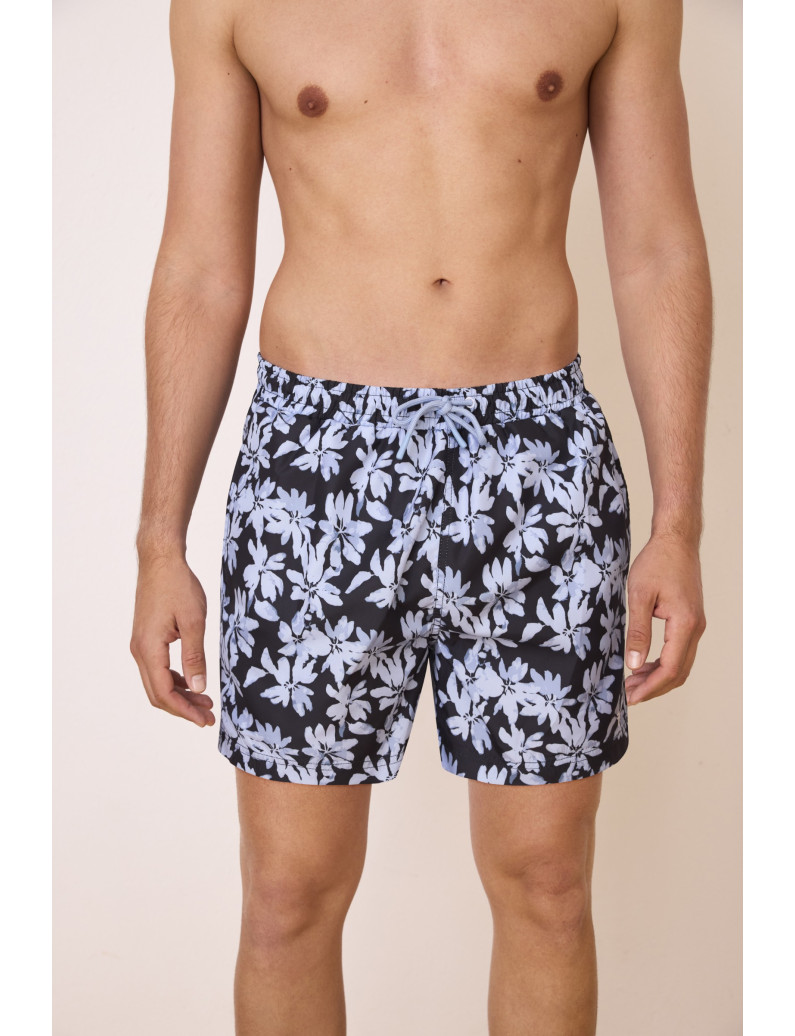 BAÑADOR HOMBRE ESTAMPADO FLOR. TEJIDO FAST DRY.