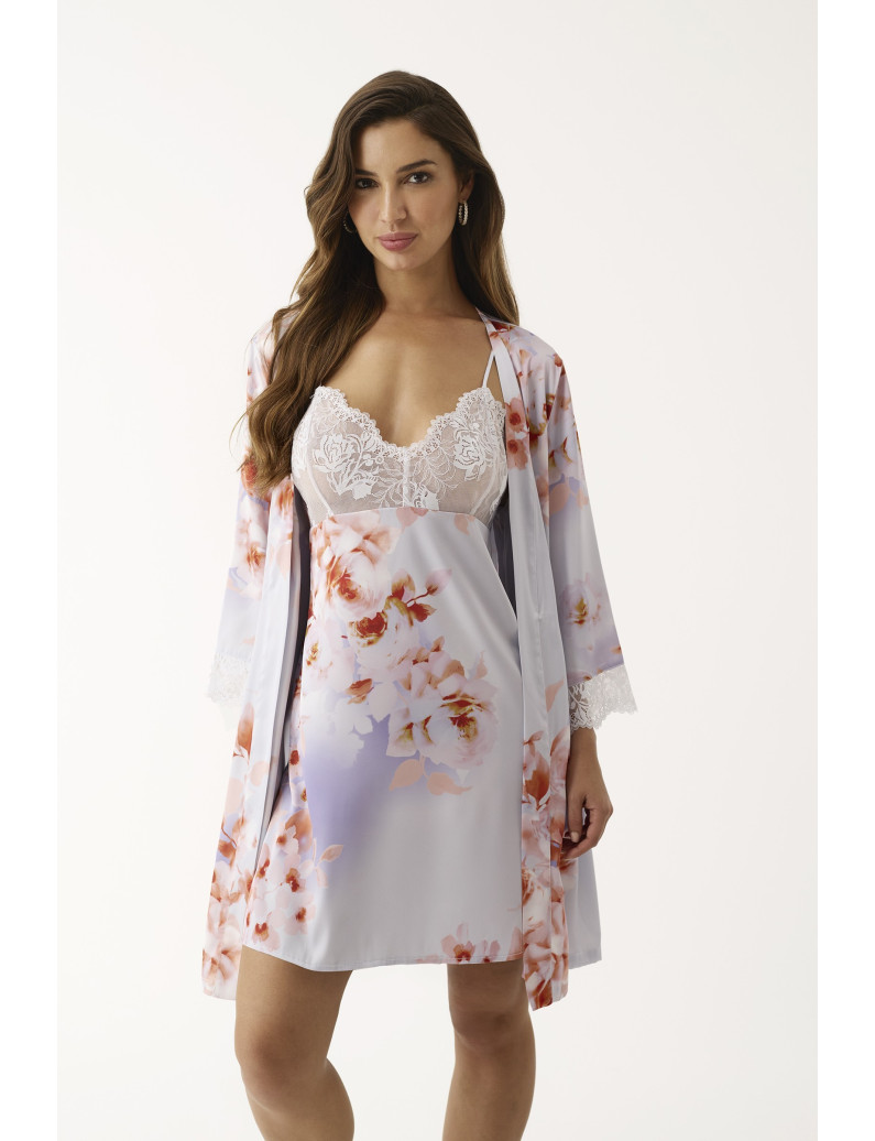 CAMISÓN LENCERO TIRANTES SATÉN ELÁSTICO