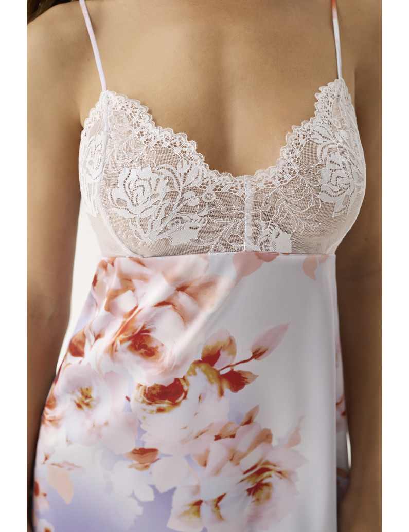 CAMISÓN LENCERO TIRANTES SATÉN ELÁSTICO