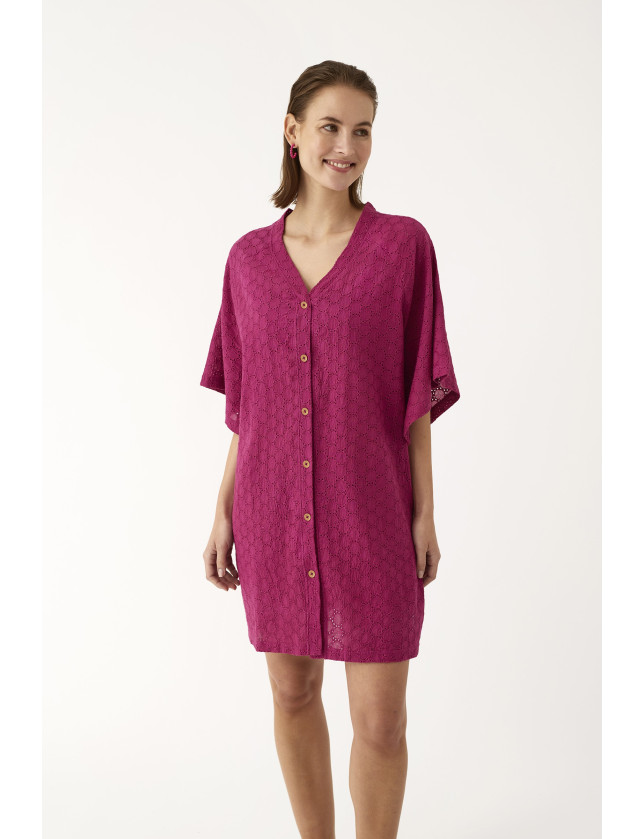 CAFTÁN ALGODÓN CROCHET