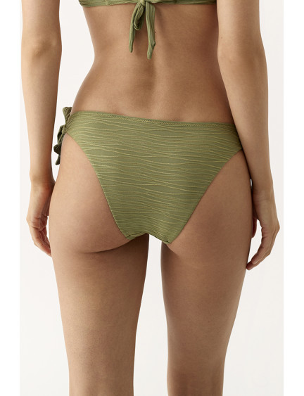 BRAGUITA BRASILEÑA TIRAS LADOS REGULABLES. TEJIDO JACQUARD