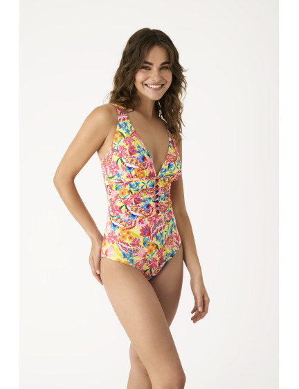 BAÑADOR REDUCTOR REFORZADO CON COPA FOAM EXTRAÍBLE Y SIN AROS