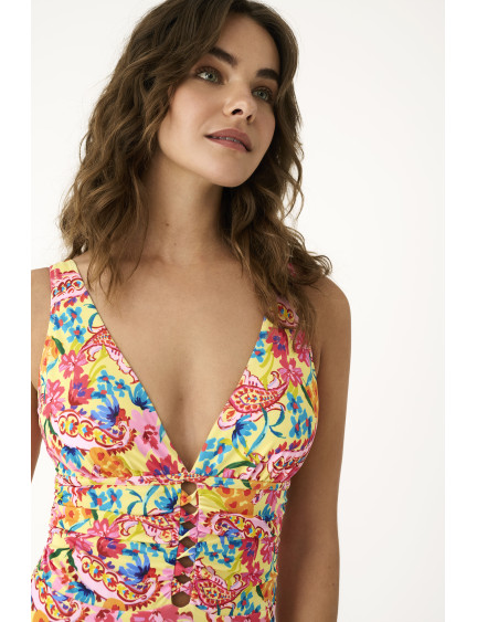 BAÑADOR REDUCTOR REFORZADO CON COPA FOAM EXTRAÍBLE Y SIN AROS