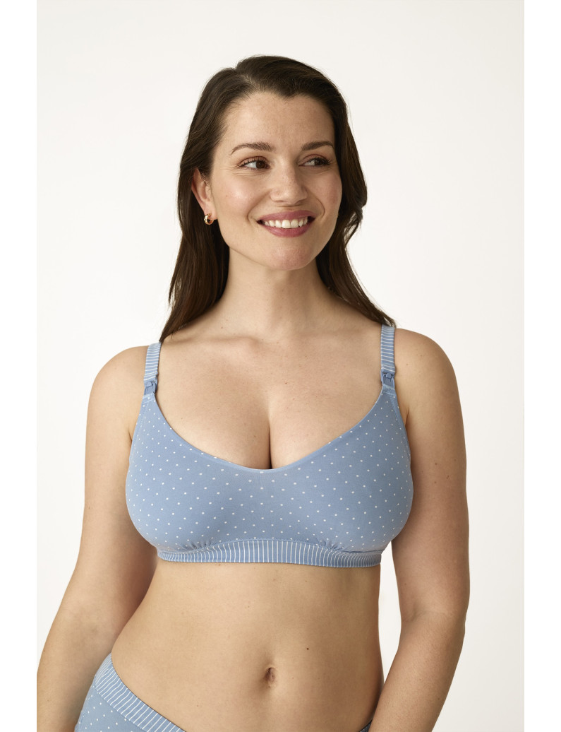 TOP LACTANCIA SIN AROS TOPOS