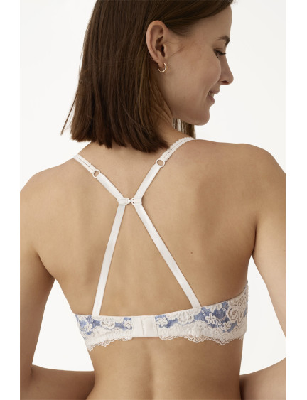 CONJ. SUJETADOR PUSH UP ENCAJE CON TANGA SERENITY