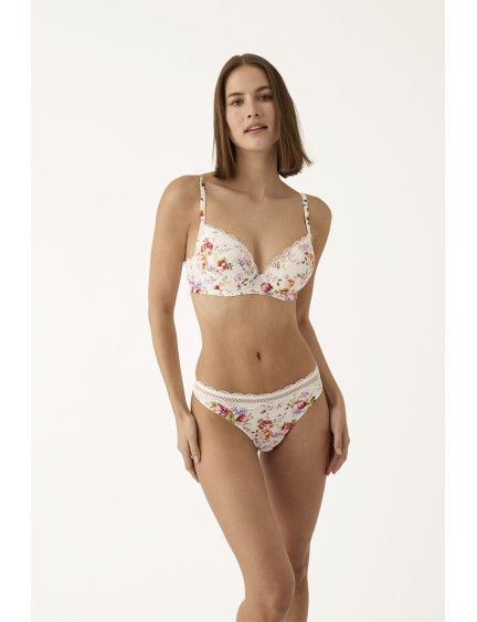 CONJ. SUJETADOR PUSH UP CON TANGA