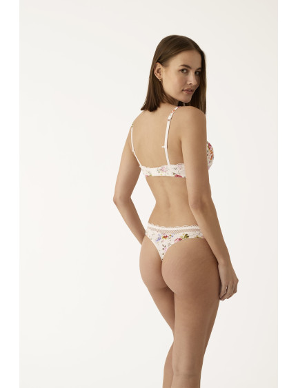 CONJ. SUJETADOR PUSH UP CON TANGA