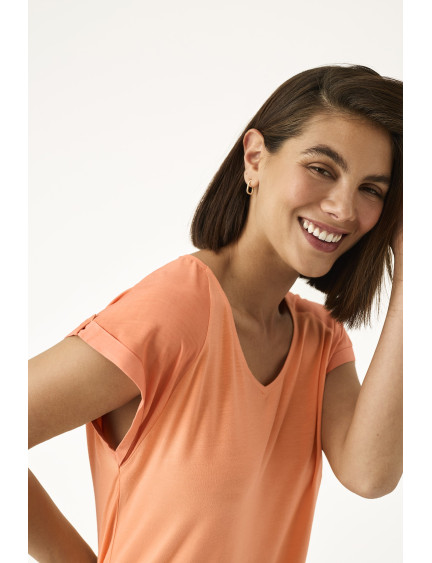 PIJAMA PANTALÓN CORTO CON MANGA CORTA  ALGODÓN/VISCOSA EUPHORIA