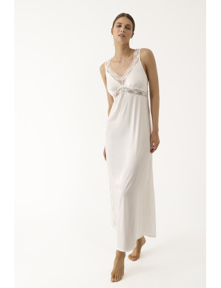 CAMISÓN LENCERO LARGO TIRANTES SATÉN ELÁSTICO BELLEZA