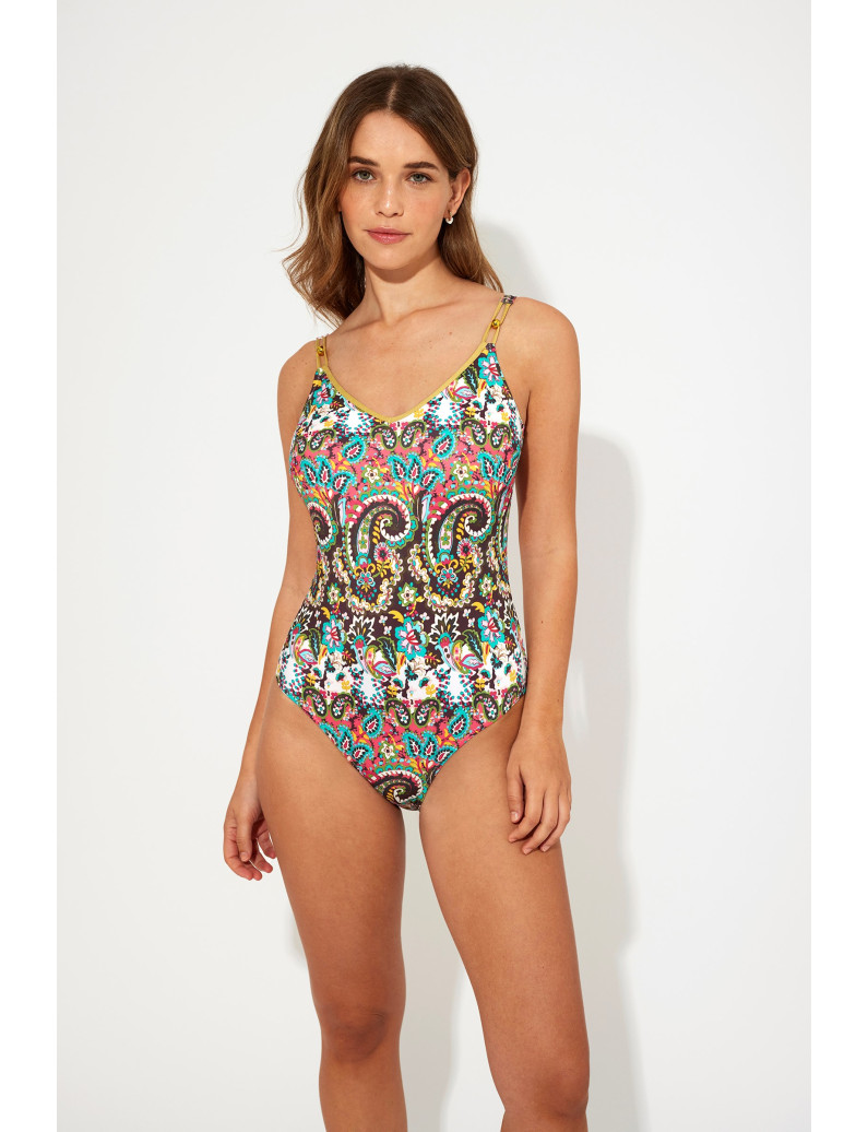 BAÑADOR REFORZADO CON COPA FOAM EXTRAÍBLE Y SIN AROS.