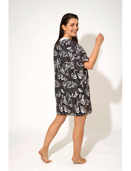 CAFTÁN MANGA FRANCESA PLANA VISCOSA